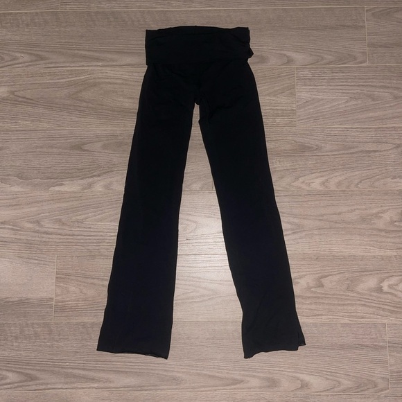 NWT SKIMS Cotton Jersey Foldover Pant in SOOT sz S - RARE - Picture 3 of 6